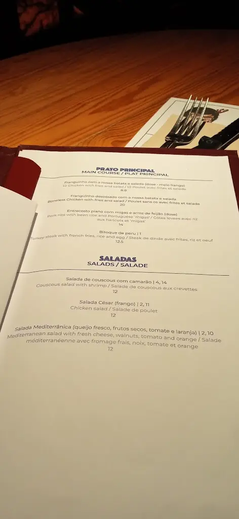 Menu_Mata Bicho Real Taverna_Leiria_immagine_1