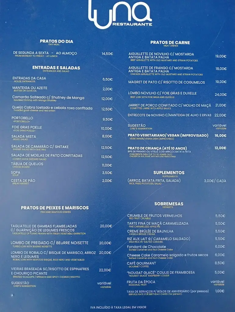 Menu_Restaurante Luna_Leiria_immagine_1