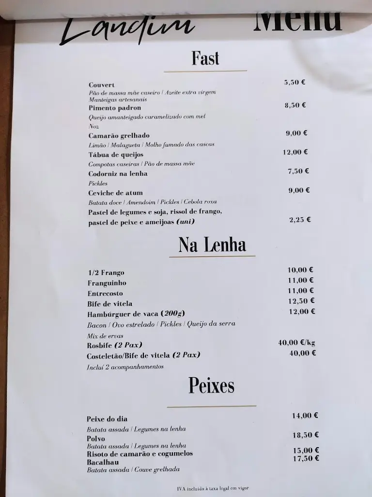 Menu_Restaurante Landim_Alcobaça_immagine_2