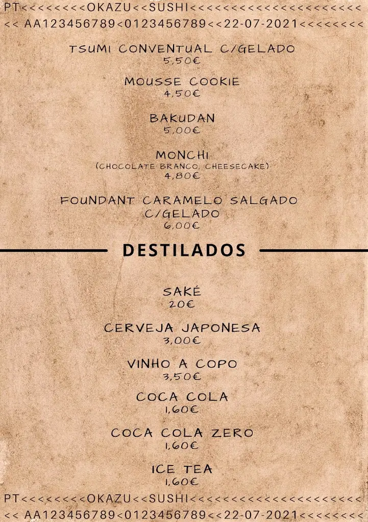 Menu_Restaurante Økazu sushi , Alcobaça_Alcobaça_image_3