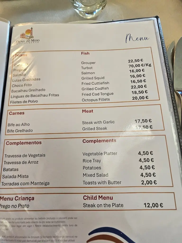 Menu_Duna do Meio_Gafanha da Nazaré_immagine_2