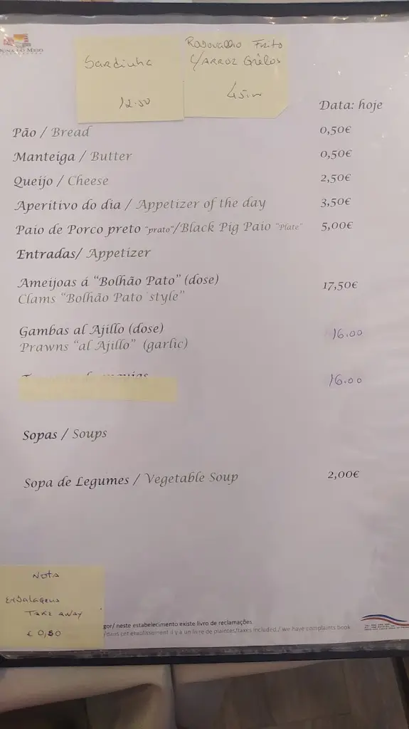 Menu_Duna do Meio_Gafanha da Nazaré_immagine_4