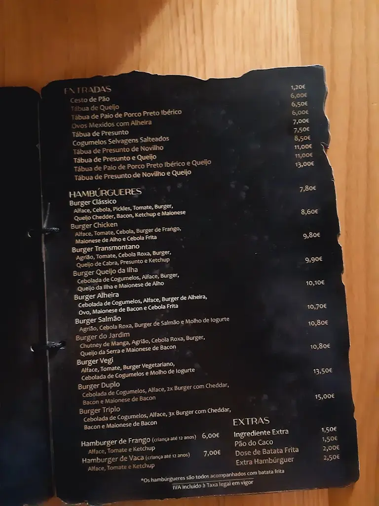 Menu_Steak House O Jardim_Pedrógão Grande_immagine_2