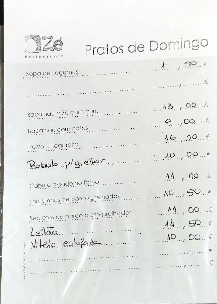 Menu_Restaurante O Zé_Louriçal_immagine_1