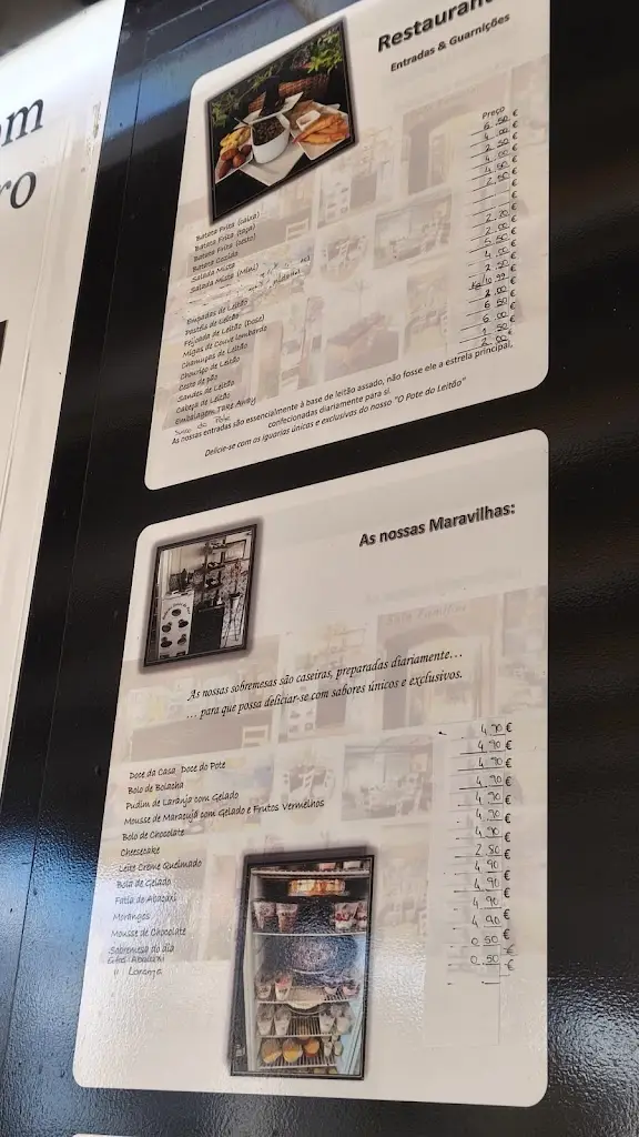 Menu_Restaurante O Pote do Leitão_Louriçal_immagine_4