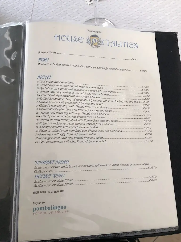 Menu_Restaurante O Tirol_Louriçal_immagine_3