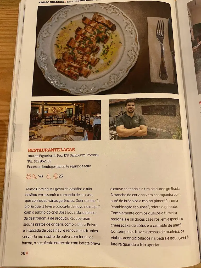 Menu_Restaurante Lagar_Louriçal_immagine_1