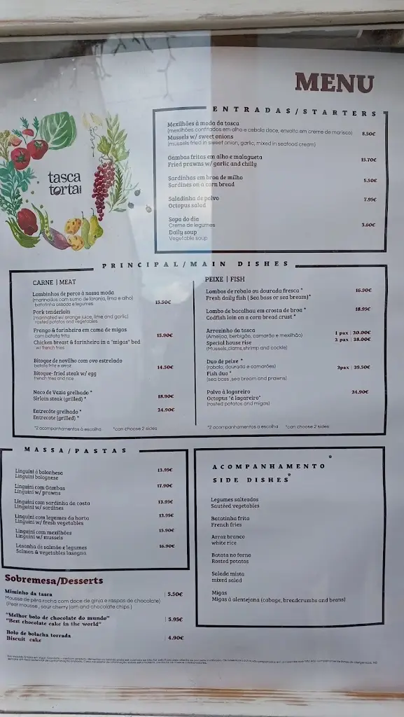 Menu_Tasca Torta_Óbidos_image_4