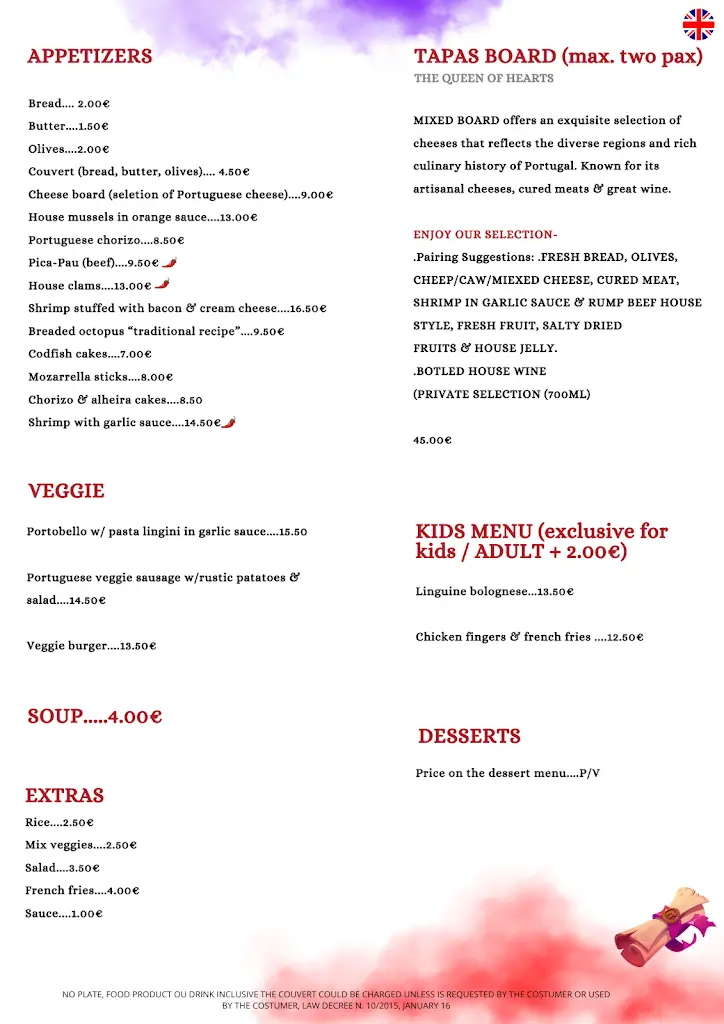 Menu_Madok Restaurante Castelo de Óbidos_Óbidos_immagine_1