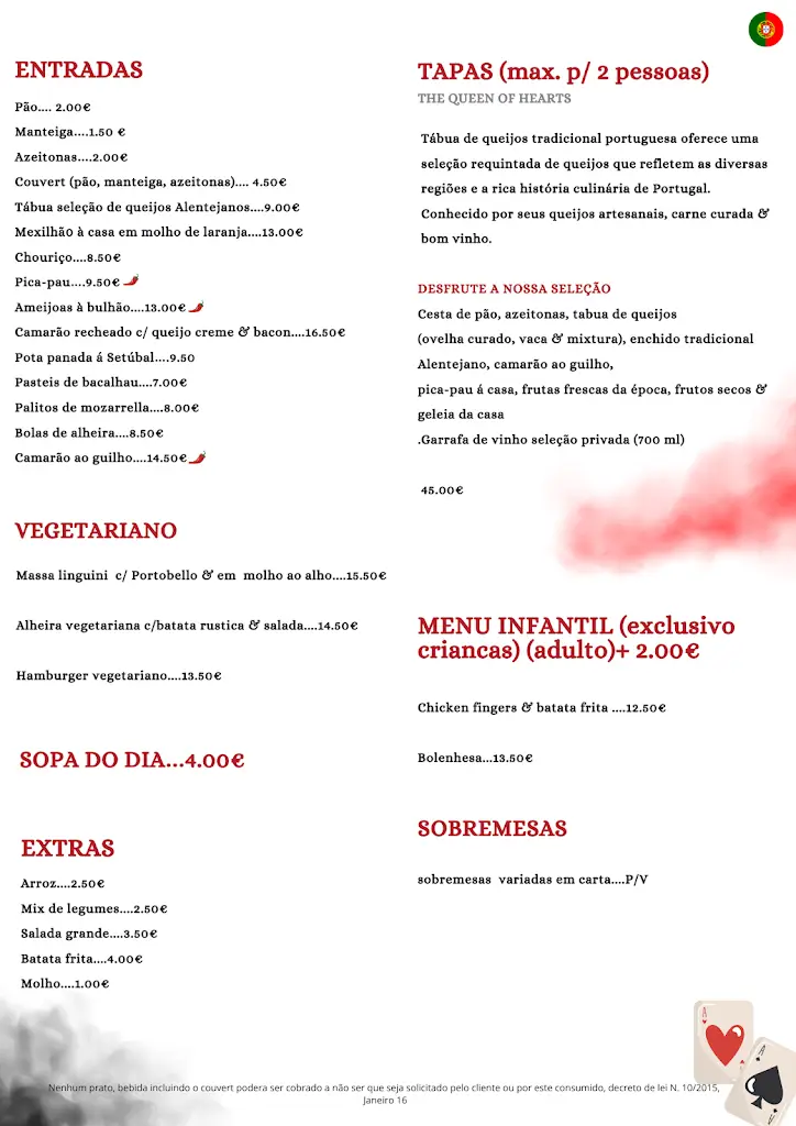 Menu_Madok Restaurante Castelo de Óbidos_Óbidos_immagine_3