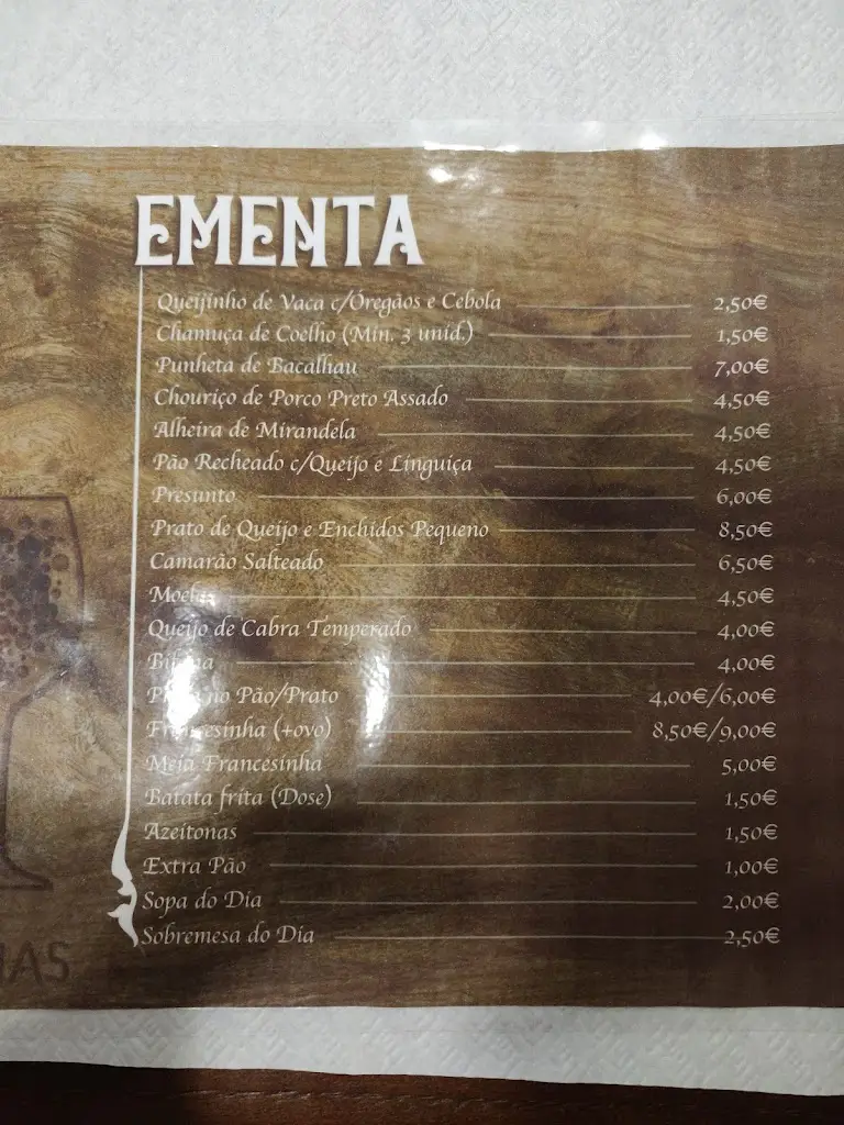 Menu_Saca Rolhas Wine Bar_Serra de El-Rei_image_3