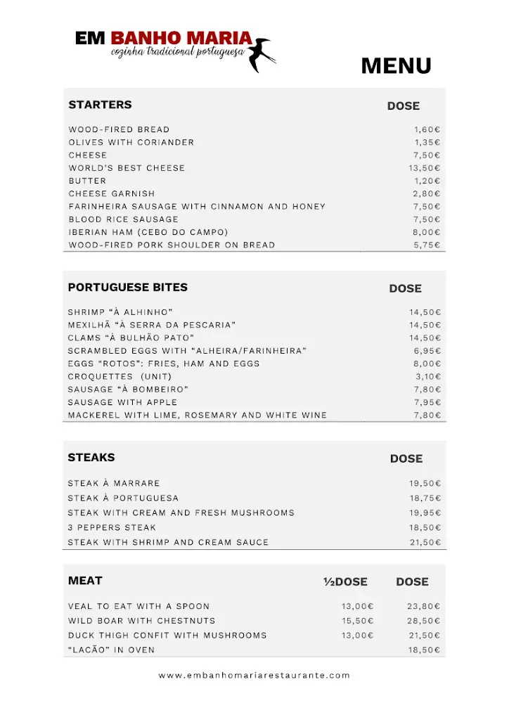 Menu_Em Banho Maria_Serra de El-Rei_imagen_2