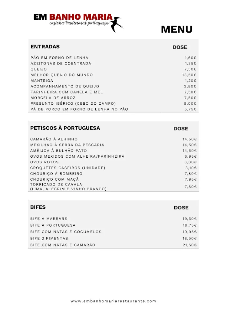 Menu_Em Banho Maria_Serra de El-Rei_imagen_4