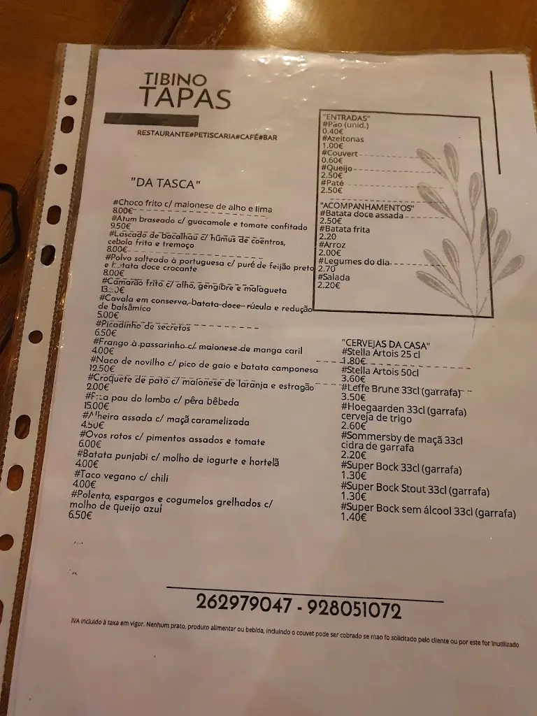 Menu_Tibino - Casa de Petiscos_Foz do Arelho_image_3
