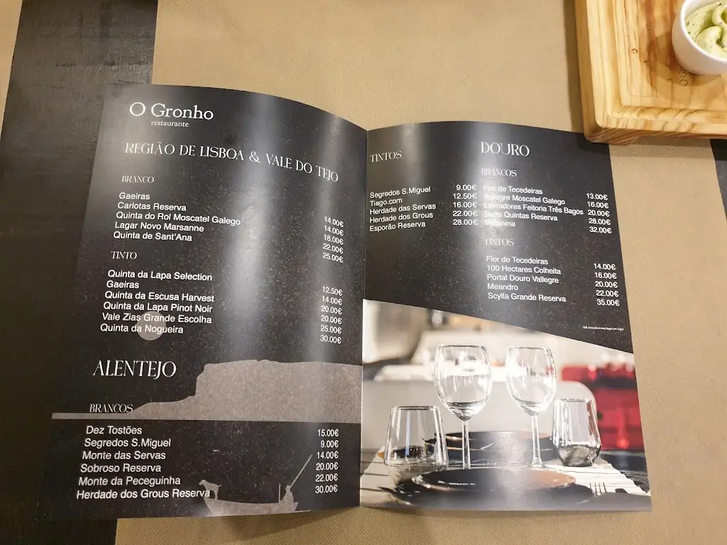 Menu_Restaurante O Gronho_Foz do Arelho_immagine_4