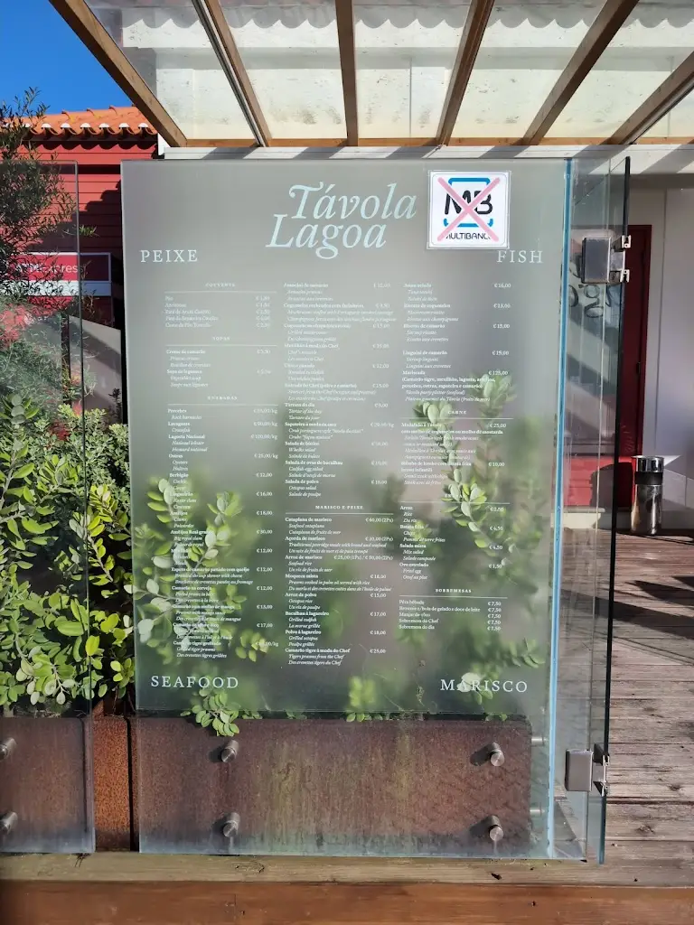 Menu_Távola Lagoa_Foz do Arelho_immagine_1