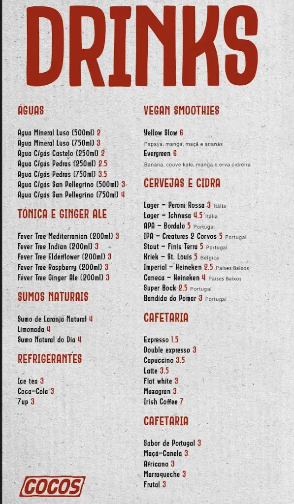 Menu_Cocos Beach Club_Foz do Arelho_image_3