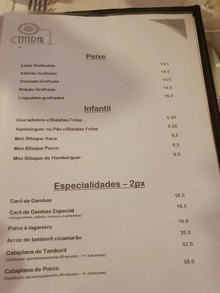 Menu_Cafe Central_Foz do Arelho_immagine_4