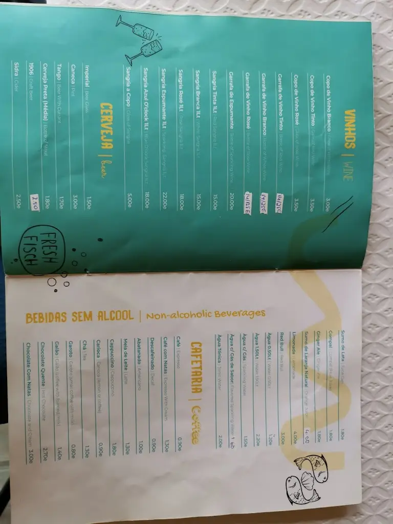 Menu_O'Clock Caffé_Foz do Arelho_immagine_2