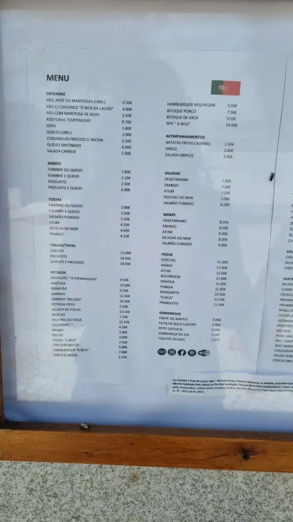 Menu_Bica da Lagoa_Foz do Arelho_image_4