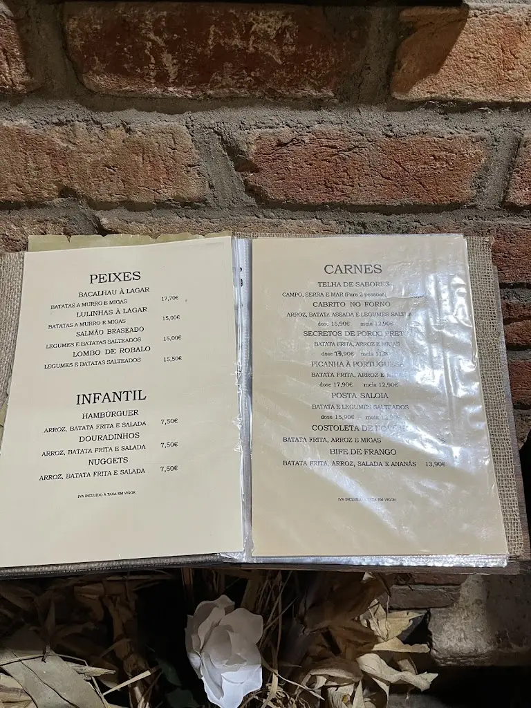 Menu_Lagar do Avô_Souto da Carpalhosa_immagine_1