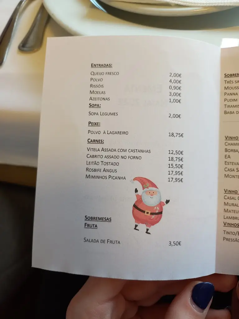 Menu_David. Restaurante. Servico de banquetes_Souto da Carpalhosa_image_2