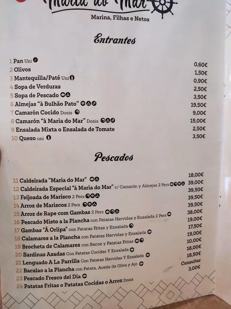 Menu_Maria do Mar_Nazaré_immagine_3