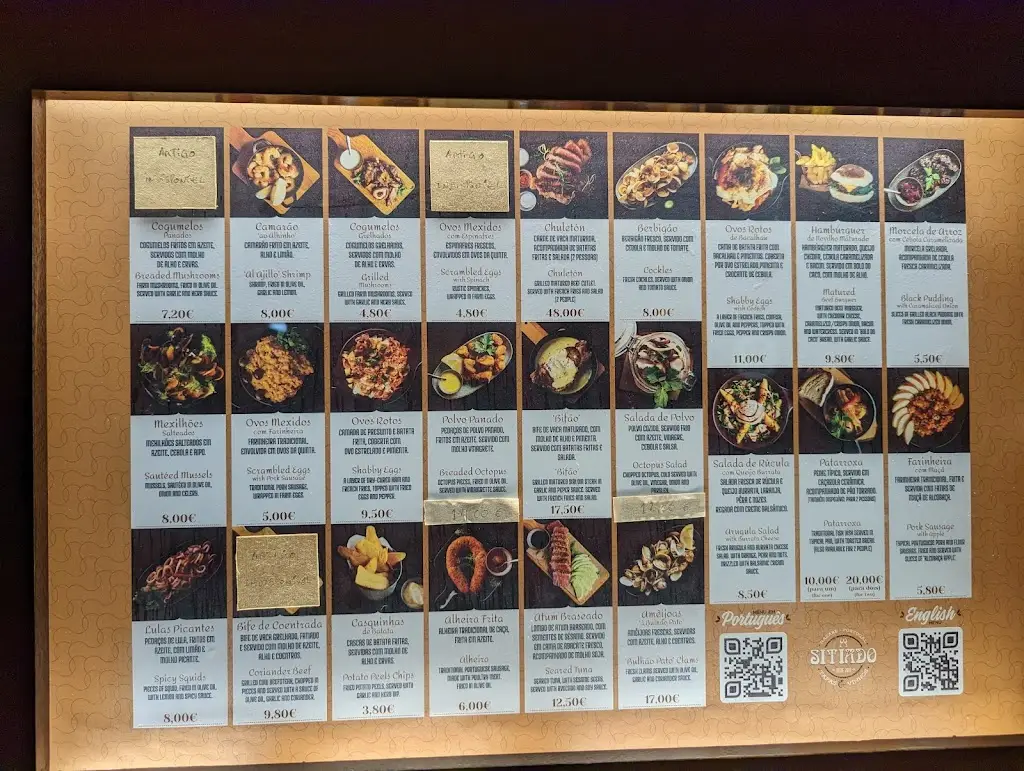 Menu_Restaurante Sitiado_Nazaré_immagine_1