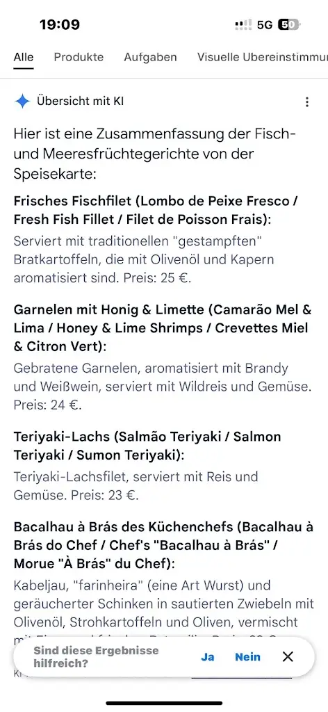 Menu_Restaurante Pangeia By the Sea_Nazaré_imagen_2