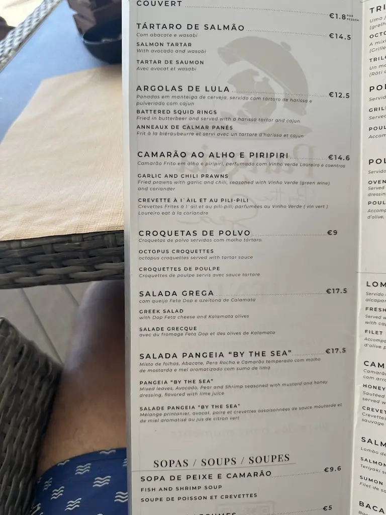 Menu_Restaurante Pangeia By the Sea_Nazaré_imagen_3