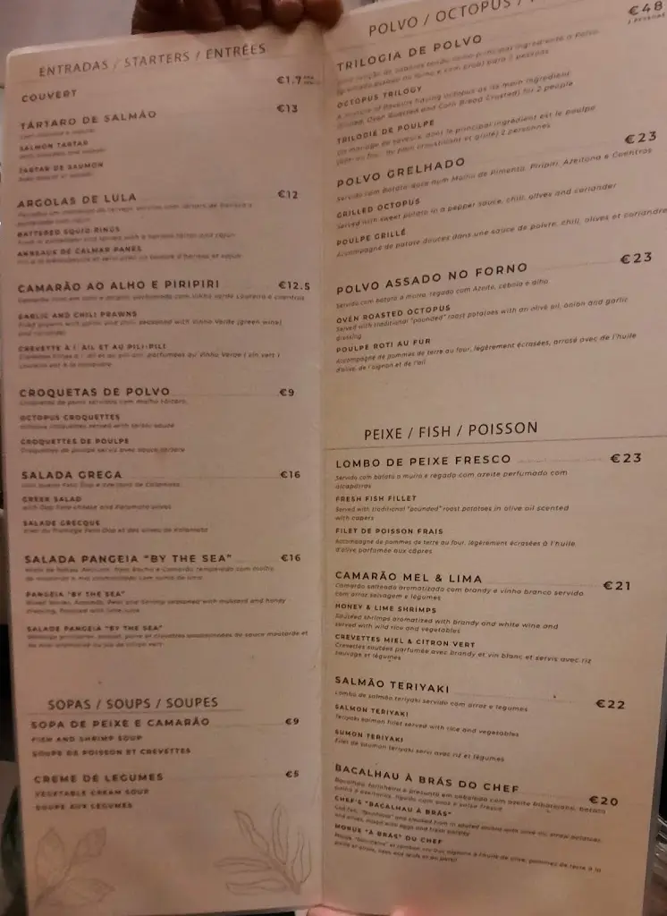 Menu_Restaurante Pangeia By the Sea_Nazaré_imagen_4