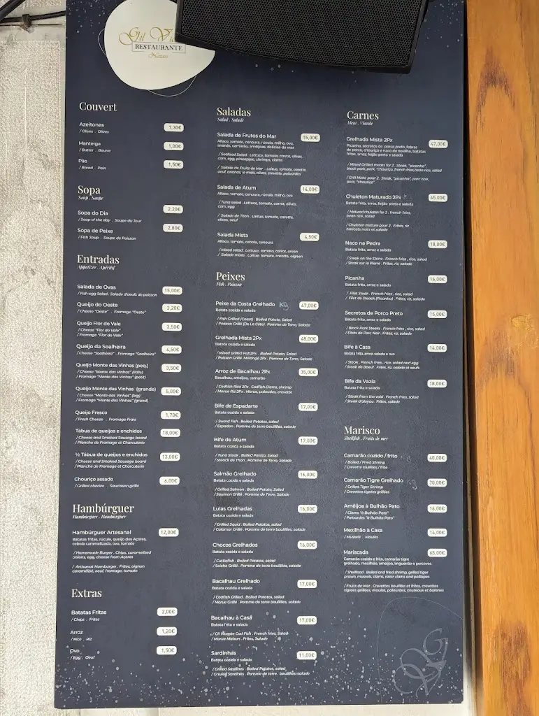 Menu_Restaurante Gil Vicente_Nazaré_imagen_3