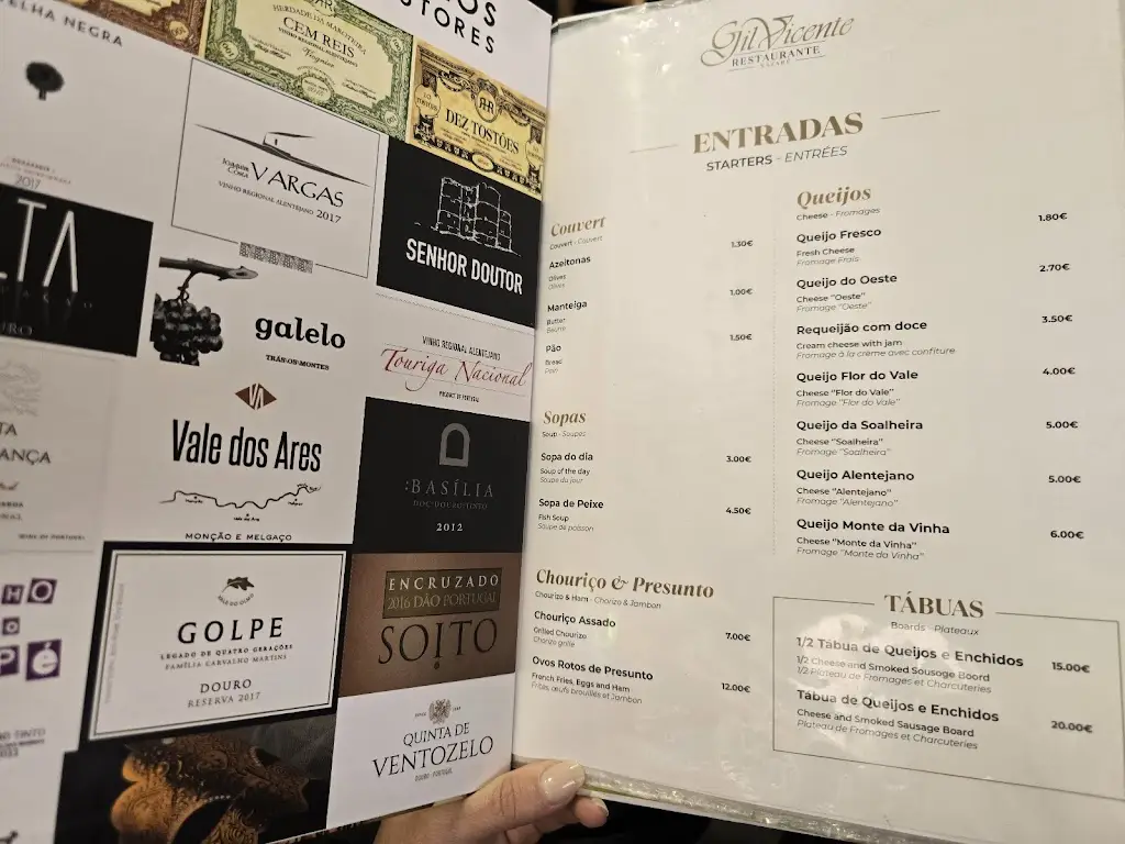 Menu_Restaurante Gil Vicente_Nazaré_imagen_4