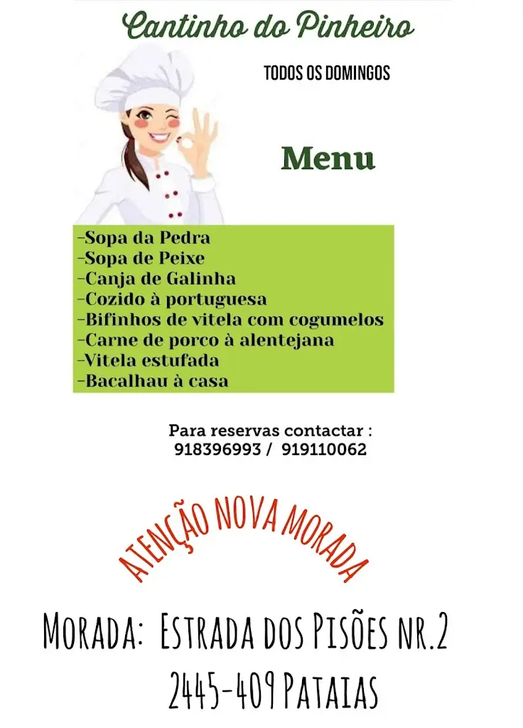 Menu_Restaurante Cantinho do Pinheiro_Pataias_imagen_2