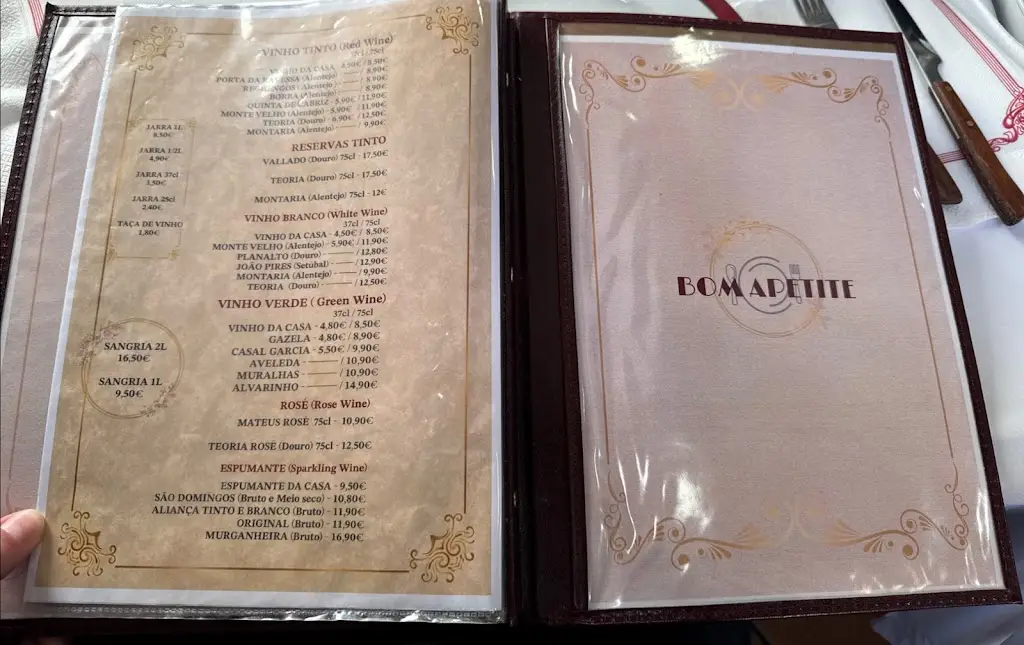 Menu_Restaurante Vila Madrid_Ílhavo_immagine_2