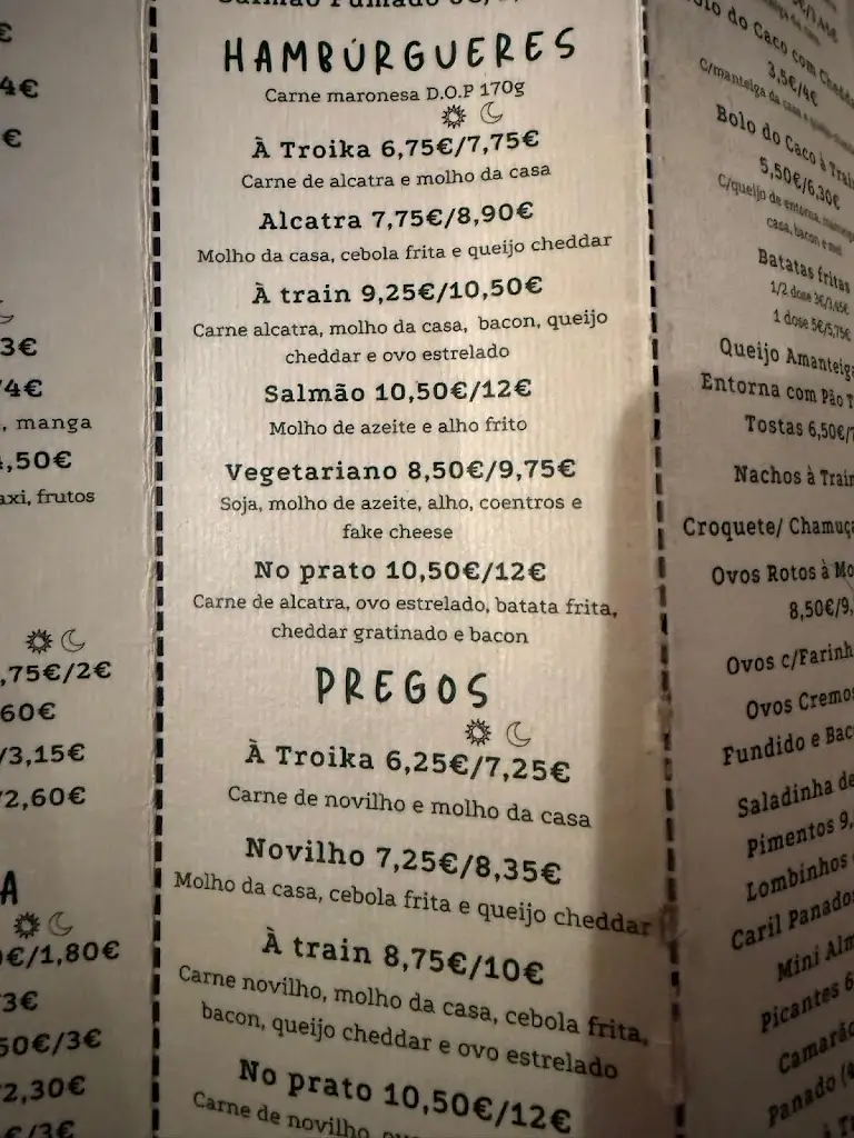 Menu_Train - Restaurant & Bar_Caxias_immagine_1