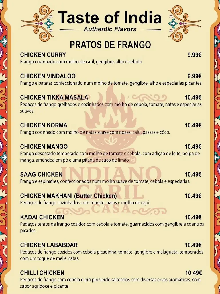 Menu_indiano caril casa_Arruda dos Vinhos_immagine_1
