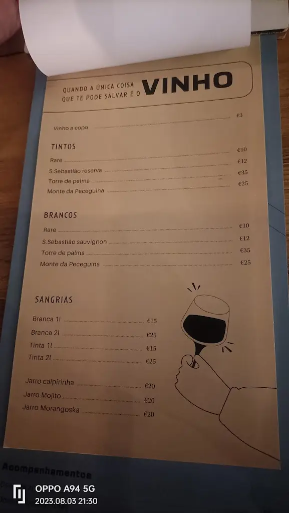 Menu_Pub restaurante Al Rotas_Arruda dos Vinhos_immagine_3