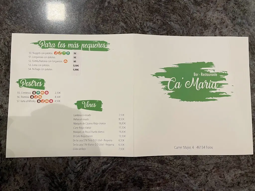 Menu_Restaurante Baiuca_Arruda dos Vinhos_immagine_2