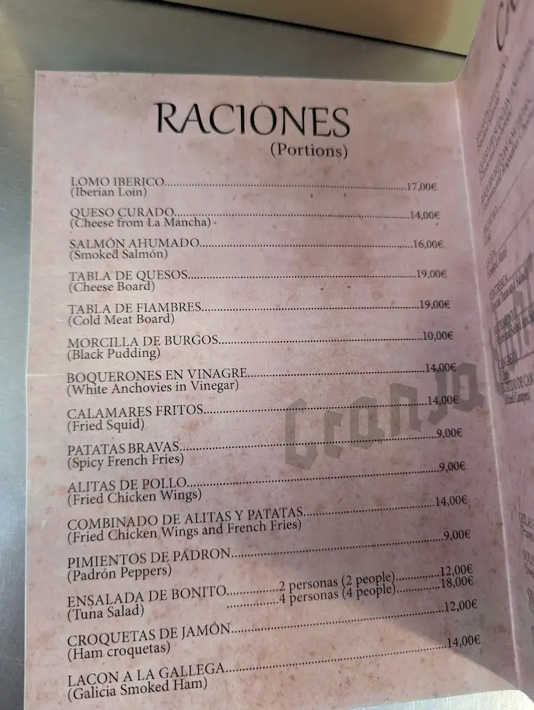 Menu_Bela Vista Grill_Carcavelos_immagine_1