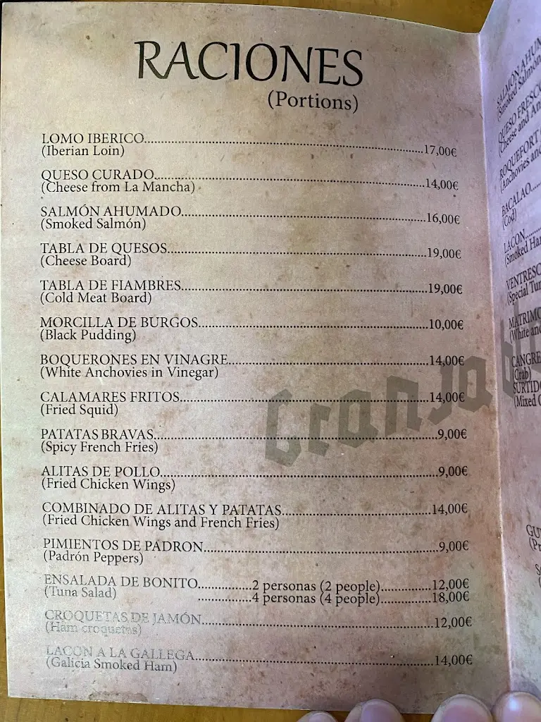 Menu_Bela Vista Grill_Carcavelos_immagine_2