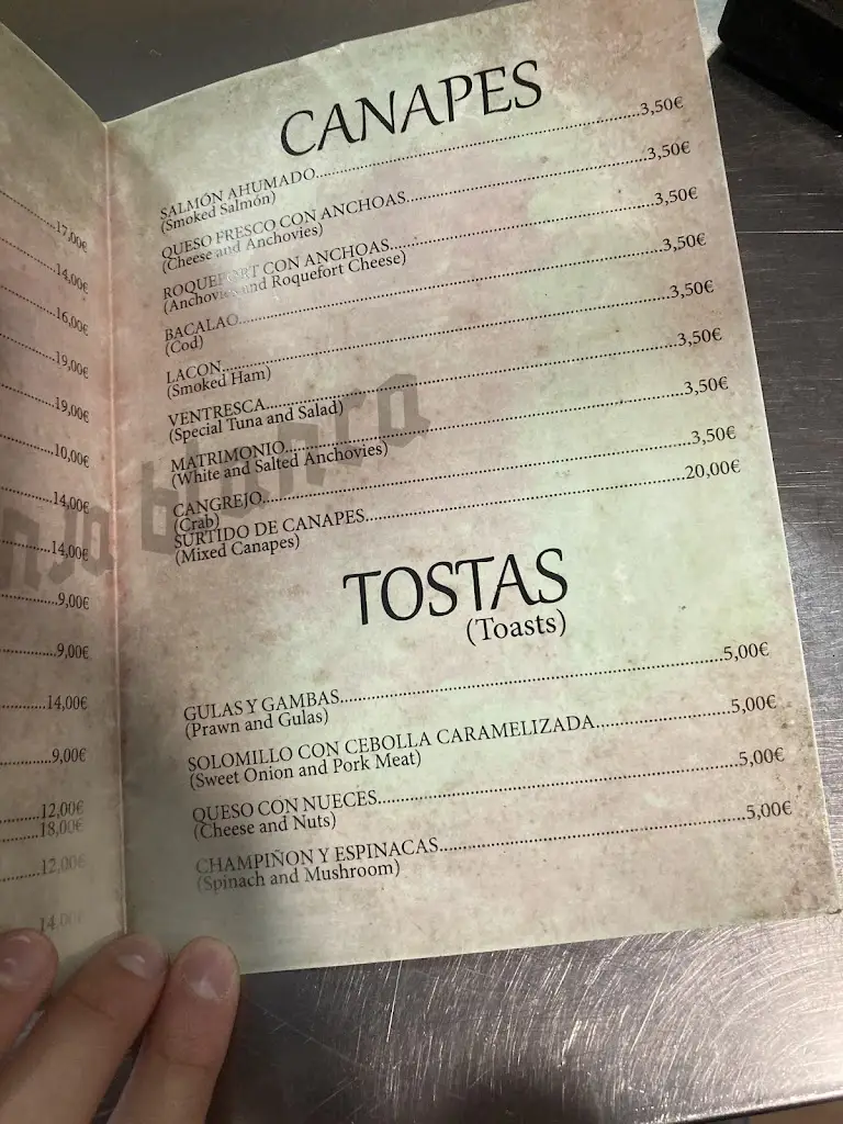 Menu_Bela Vista Grill_Carcavelos_immagine_3