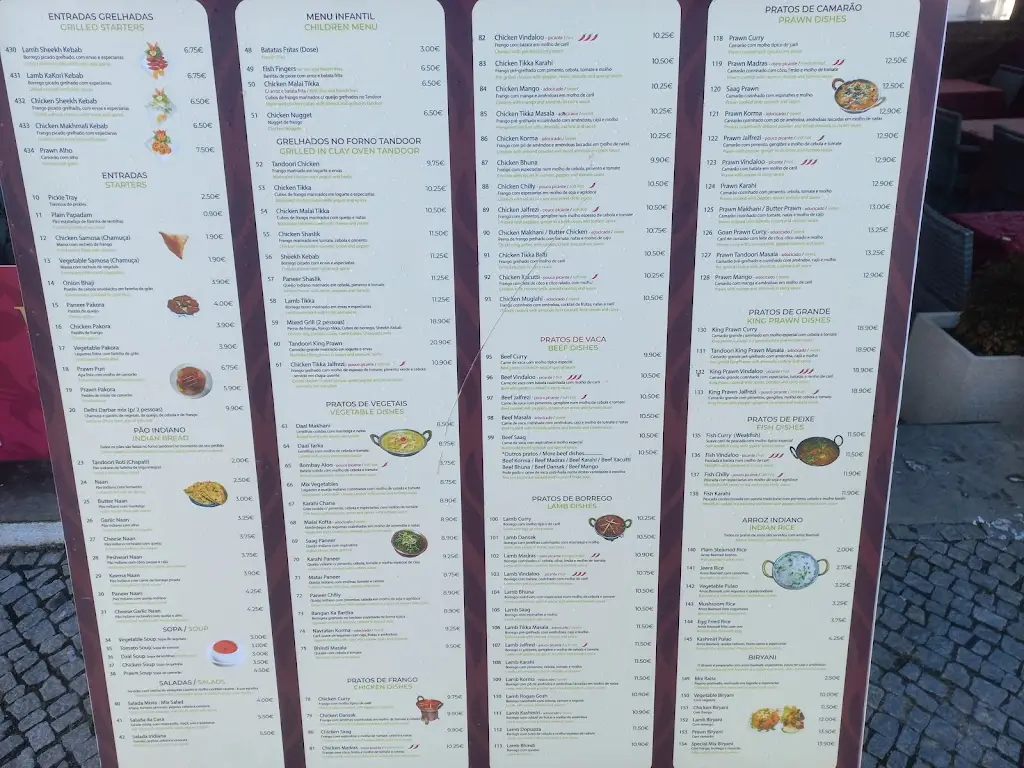 Menu_Restaurante Delhi Darbar Mafra_Mafra_immagine_1
