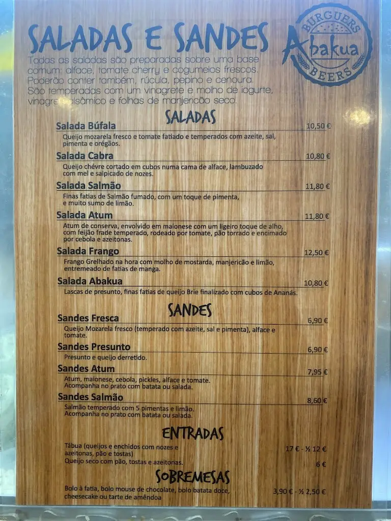 Menü_Abakua_Paço de Arcos_Bild_2