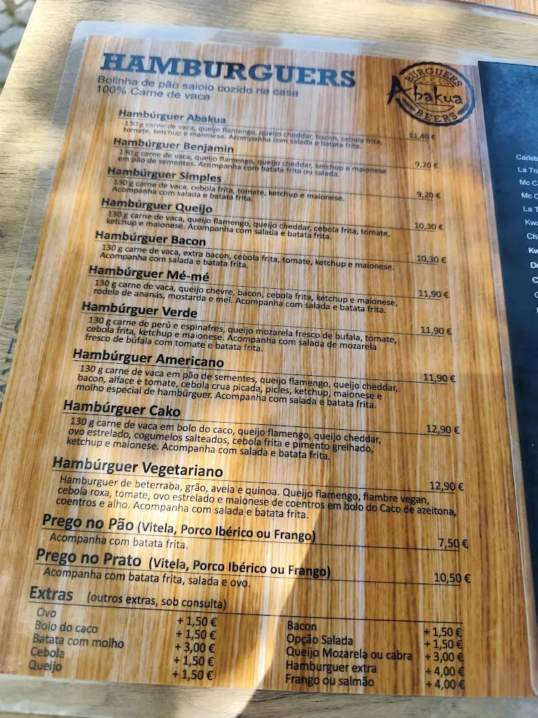 Menü_Abakua_Paço de Arcos_Bild_4