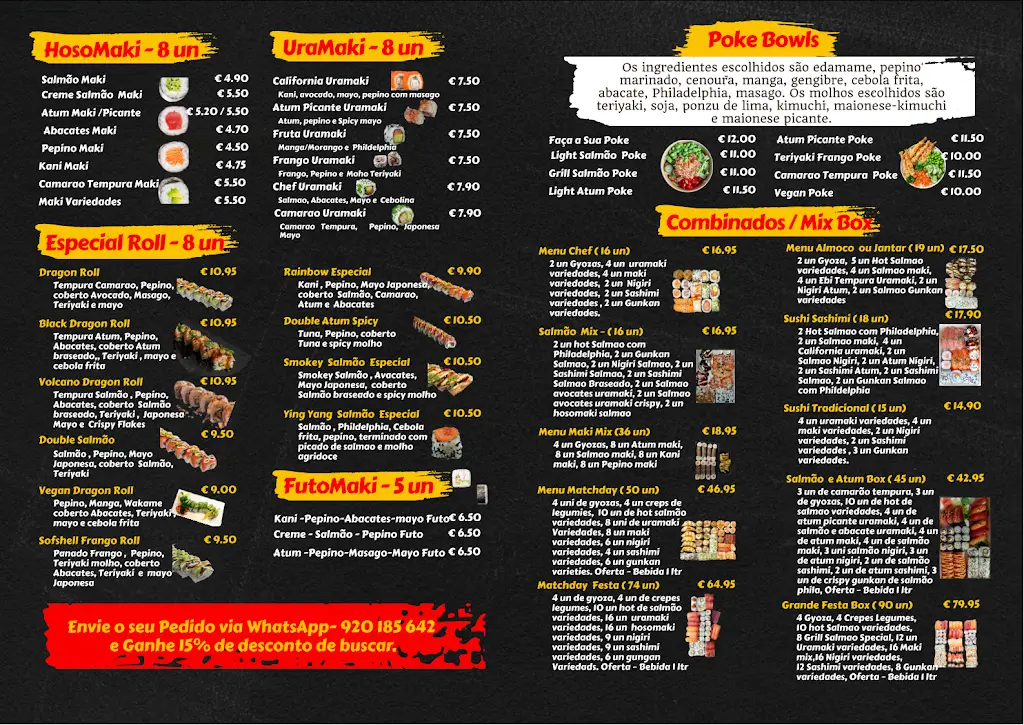 Menü_Famões Sushi e Café_Famões_Bild_1