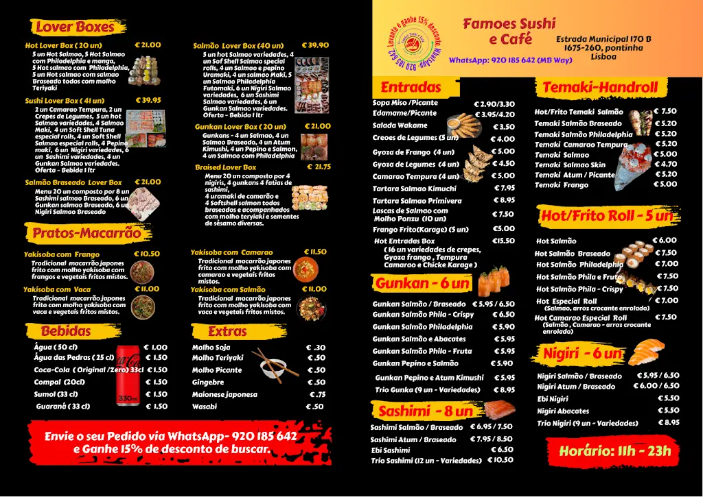 Menü_Famões Sushi e Café_Famões_Bild_2