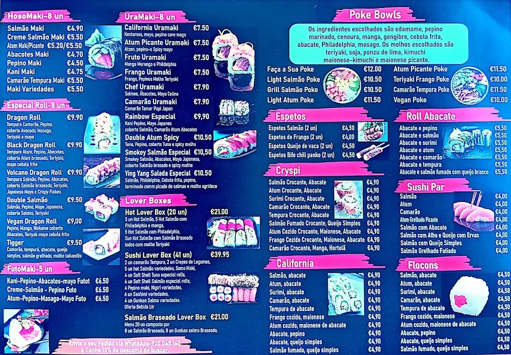 Menü_Famões Sushi e Café_Famões_Bild_3