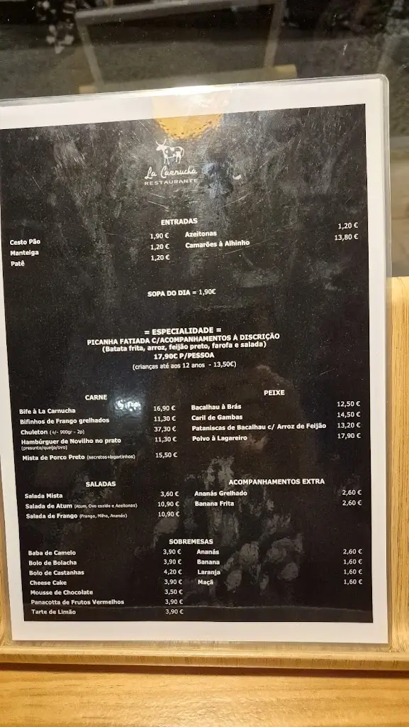 Menu_La Carnucha Restaurant_Massamá_image_3