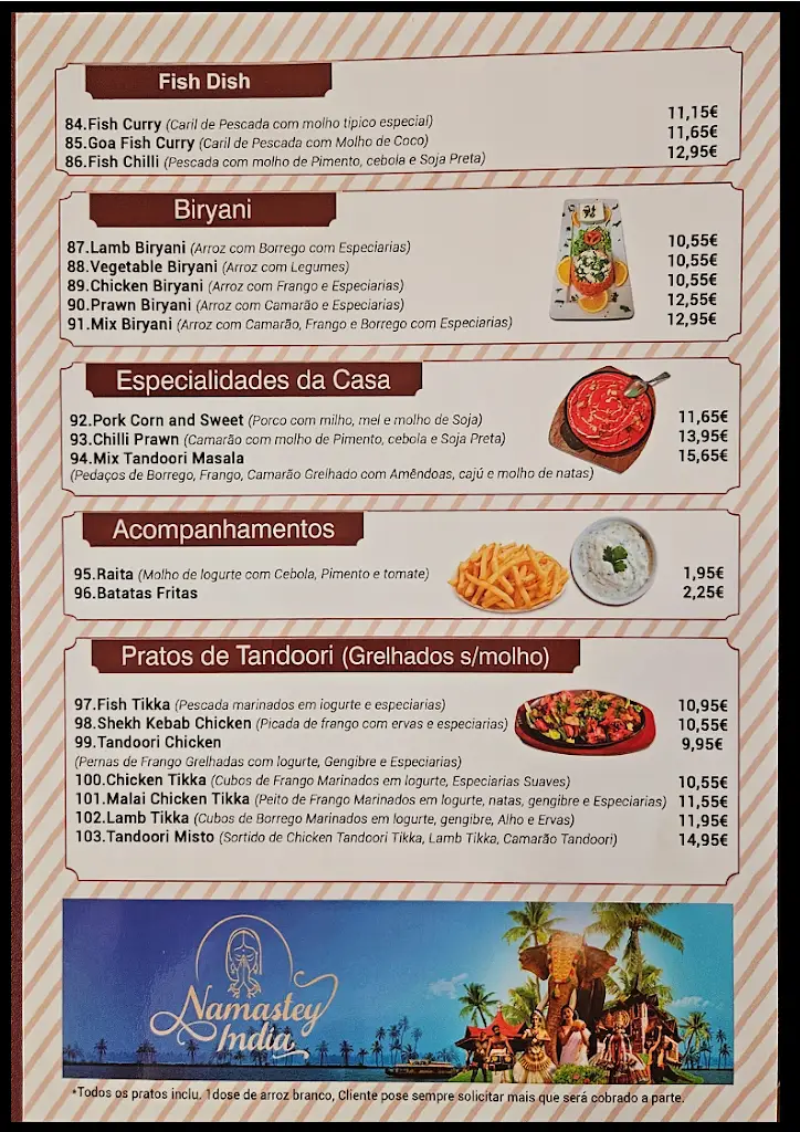 Menu_NAMASTEY INDIA_Massamá_immagine_4
